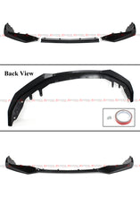 For 2020-2025 BMW G22 G23 4 Series M-Sport CS Style Gloss Black Front Bumper Lip Spoiler Splitter