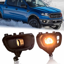 For 2019-2023 Ford Ranger OE Style Halogen Bumper Fog Lights Driving Lamps w/Switch