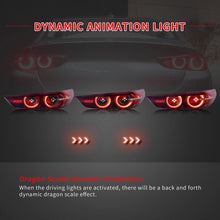 LED Tail Lights For Mazda 3 Axela Sedan 2019-2021 Red Lens