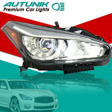 Non AFS Right Passenger LED Headlight Lamp For 2014-2019 Infiniti Q70 Q70L