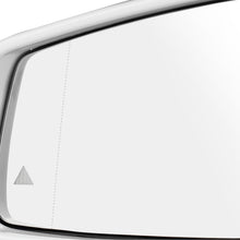 White Mirror w/Blind Spot For 2010-2017 Mercedes W207 C207 E350 E550 E400 Coupe Driver Left Side