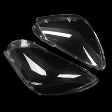 For Mercedes-Benz R172 SLK200 2012-2016 Pair Front Headlight Lens Covers Shell
