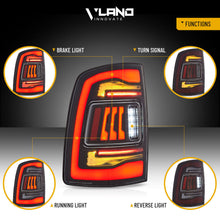 VLAND LED Tail Lights Sequential Animation for Dodge Ram 1500 2500 3500 2009-2018