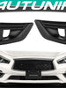 Black Fog Light Bezel Cover for 2018-2023 Infiniti Q50 Luxe Pure