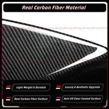 For 2017-2020 Mercedes W213 E63 E63S AMG Real Carbon Fiber Front Bumper Air Duct Trim