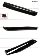 For 2006-2013 Lexus IS250 IS350 Gloss Black LED Rear Bumper Diffuser + V2 Corner Spat