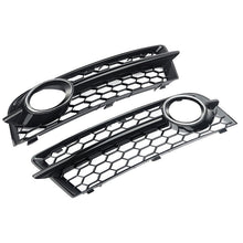 Honeycomb Front Grill & Fog Light Cover AUDI TT MK2 8J Non-Sline 2006-2014