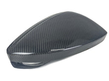 Real Carbon Fiber Mirror Cover Caps Replace for Audi A6 S6 RS6 A7 S7 RS7 C8 2019-2025