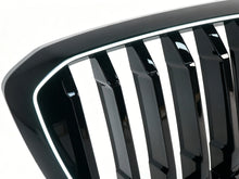 For BMW X3 G01 X4 G02 LCI 2022-2024 Front Grille Single Slat Grill w/LED Lights
