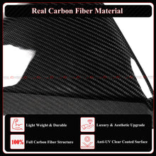 For 2024-2026 Tesla Cybertruck Direct Add-on Full Carbon Fiber Side Mirror Cover Cap