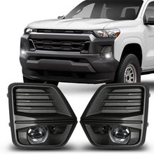 For 2023+ Chevrolet Colorado LED Bumper Fog Light Driving Lamp Bezel Wires