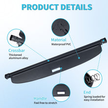 Retractable Rear Cargo Cover For Toyota RAV4 2019–2024 Security Shield