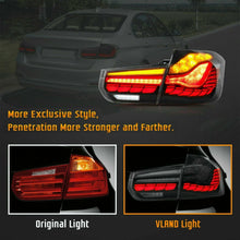 Smoked/Red LED Tail Lights For BMW 3 Series F30 M3 F80 2013-2018