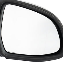 White Right Passenger Mirror with Blind Spot Fits BMW X3 2018 2019 2020-2023