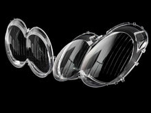 Front Headlight Lens Cover With Sealant For Mercedes SL W230 2003-2008 L&R