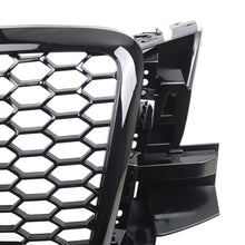 Front Bumper Radiator Grille Grill Honeycomb Gloss Black For Audi Q5 2009-2012