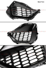 For 2024-2026 Ford Mustang GT S650 Matt Black R Style Front Bumper Air Duct Fog Light Cover Mesh Grille