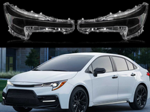 Pair Headlight Headlamp Lens Covers For Toyota Corolla 2019-2021 Sedan&Hatchback SE, XLE, XSE