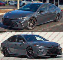 For 2025-2026 Toyota Camry CTM Underground Gray Black 2-Toned Side Skirt Extension