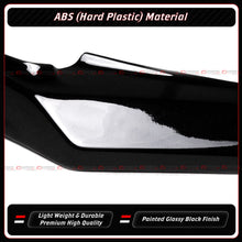 For 2025-2026 Honda Civic MCX Style Gloss Black 1PC Front Bumper Lip Splitter