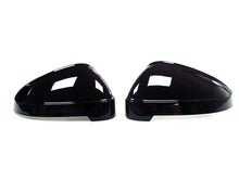Glossy Black Side Mirror Cover Caps for AUDI A4 B9 S4 A5 S5 RS5 2017-2024