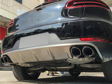 Black Stainless Steel Exhaust Tips for Porsche Macan 2.0L 2014–2018