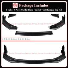 GT-V Style Winglet Front Bumper Lip Splitter For 2024-2025 Ford Mustang S650 AMPP