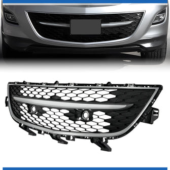 Front Bumper Grille w/ Chrome Surround Center Molding For Mazda CX-9 2010-2012