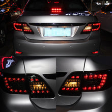 Smoked LED Tail Lights For Toyota Corolla 2011-2013 Rear Lamps Assembly