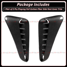 For 2023-2026 Toyota GR Corolla Full Carbon Fiber Fender Garnish Side Trim Cover