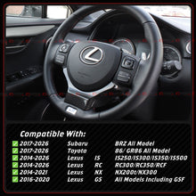 For Lexus IS RC GS NX Toyota 86 Subaru BRZ Carbon Fiber Magnetic Paddle Shifter