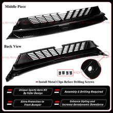 For 2025-2026 Tesla Model Y Juniper Gloss Black Front Bumper Lip Kit By Yofer