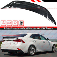 Carbon Fiber Look Highkick Rear Trunk Spoiler for 2014-2020 Lexus IS300 IS350 IS200