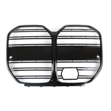Dual Slat Gloss Black Front Grille w/ ACC for BMW G26 4 Series 2022-2024