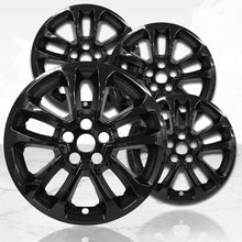 4pc 17'' Wheel Cover Hubcaps Gloss Black for 2020-2022 Ford Escape