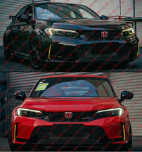 For 2023-2025 Honda Civic Type-R FL5 Amber Front Bumper Replacement LED DRL Fog Light