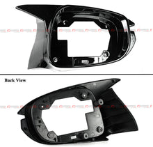 For 2006-2008 IS250 IS350 ISF ES350 Gloss Black Mirror Cover Caps w/ Sequential LED Turn Signal Lights