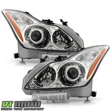 Left+Right For 2008-2015 Infiniti G37/Q60 Coupe Convertible Chrome Projector Headlights w/o Bulbs