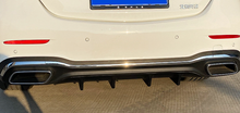 Black Rear Diffuser Valance Kits For Mercedes C-Class W206 Sedan AMG 2022-2024 di179