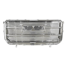 Chrome Front Upper Bumper Grille For 2013-2016 GMC Acadia Denali Style
