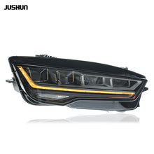 LED Sequential Headlight Front DRL Lamp Assembly for Audi A7 C7 RS7 2016-2018