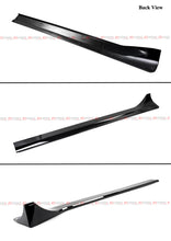 For 2020-2024 Tesla Model Y Performance 2pc Winglet Gloss Black Side Skirt Extension