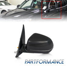 Black Left Driver Side Mirror For BMW X3 F25 2015-2017 Power/Turn Signal/Side View