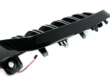 Front Kidney Grille Single Line Grill W/ LED Light For BMW 3 Series G20 2023-2026 Gloss Black
