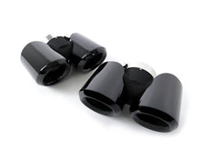2.0L Exhaust Tips Gloss Black Pair Fit Land Rover Defender 90 110 130 2020-2026