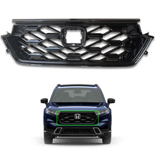 Gloss Black Front Upper Bumper Grille for For Honda CRV CR-V 2023-2024