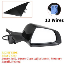 13Pin Right Passenger Power Side Mirror Heated Memory Recall For Tesla Model 3 2017-2021-2023