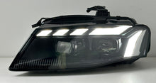 For 2009-2012 Audi A4 B8 LED Projector Headlight Assembly Upgrade Turn Signal Lamp