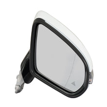 White Mirror BSM For 2018-2022 Mercedes Coupe E300 E400 E450 E53 AMG-Passenger Right