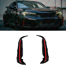 For 2023-2026 Honda Civic Type-R FL5 Red JDM Front Bumper Replacement LED DRL Light Strip